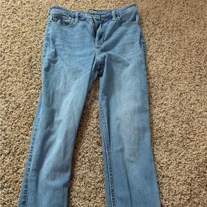 Hollister Ultra high rise crop super skinny